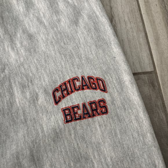 Vintage 80’s Champion Reverse Weave Warmup Sweatpants Men Sz L NFL Chicago Bears - Picture 3 of 12